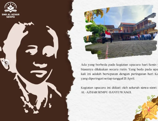 Peringatan Hari Kartini SMK Al-Azhar Sempu